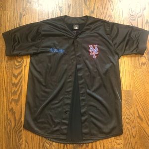 Marcelo Burlon x NY mets loose fit shirt